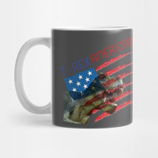 T-Rex American​ T-Shirt Mug